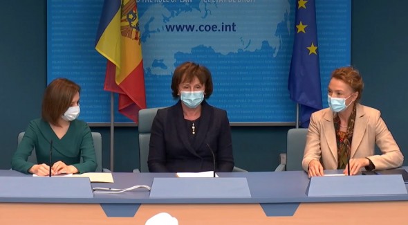 LIVE // Declarațiile comune ale Maiei Sandu și Secretarului General al CE, Marija Pejčinović Burić
